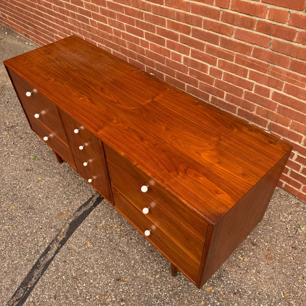 Drexel “Declaration” Walnut Bedroom Set by Kipp Stewart