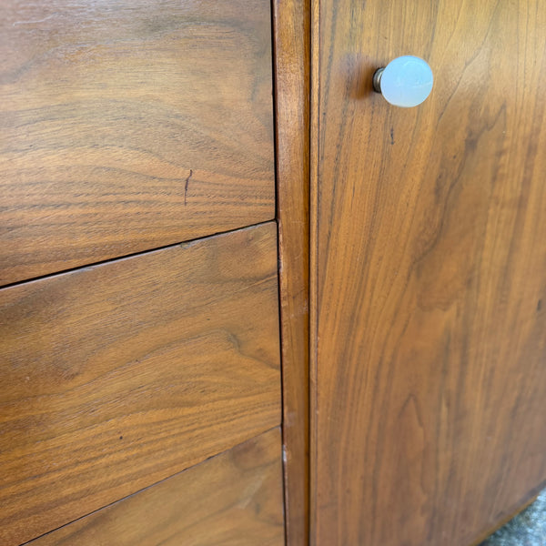 Kipp Stewart & Stewart MacDougall for Drexel Declaration Petite Walnut Credenza | Sideboard