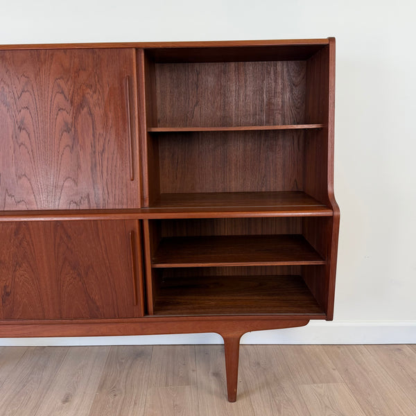1960s Henning Jorgensen Style Teak Danish Modern Highboard
