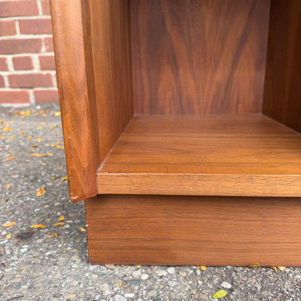 Merton Gershun for Dillingham Esprit Walnut Record Storage Bench