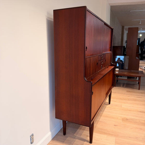 MCM Teak Hutch / Dry Bar