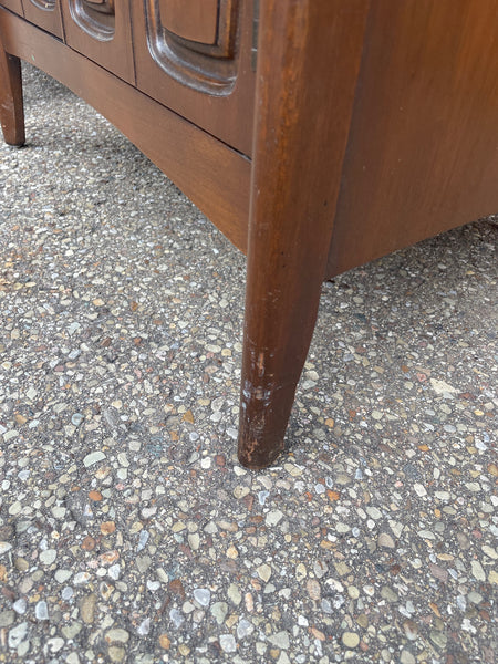 Pair of Broyhill “Emphasis” Walnut End Tables Nightstands