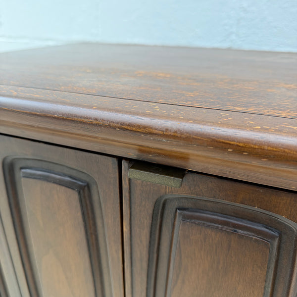 Pair of Broyhill “Emphasis” Walnut End Tables Nightstands