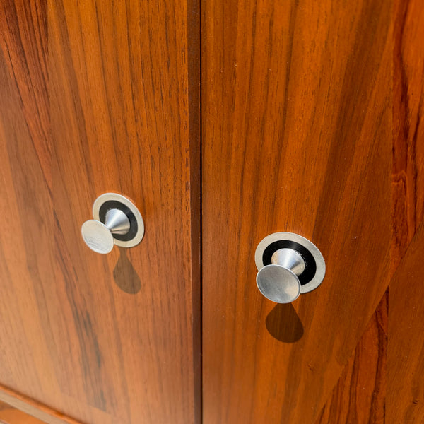 Stanley Walnut and Rosewood Wall Unit
