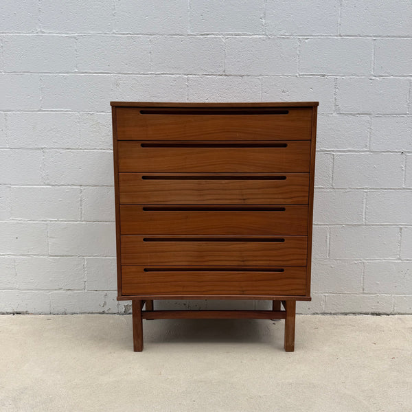Swedish Nils Jonsson for HJN Møbler Teak Highboy Dresser