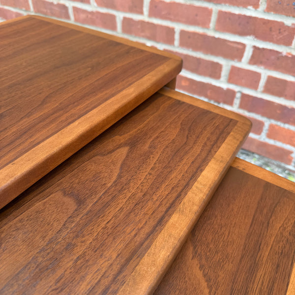 Swedish Modern Teak Nesting Side Tables