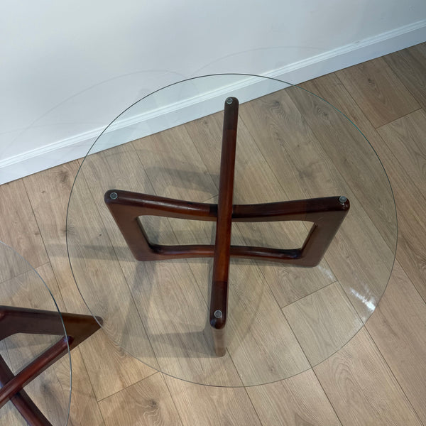 Pair of Adrian Pearsall for Craft Associates Walnut End Tables