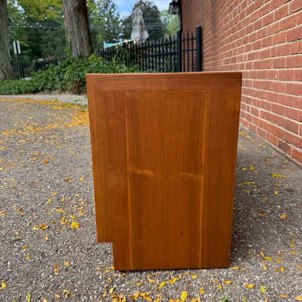 Merton Gershun for Dillingham Esprit Walnut Record Storage Bench
