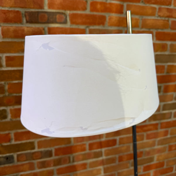 Pair of European Danish Chrome Floor Lamps | Sonneman Style