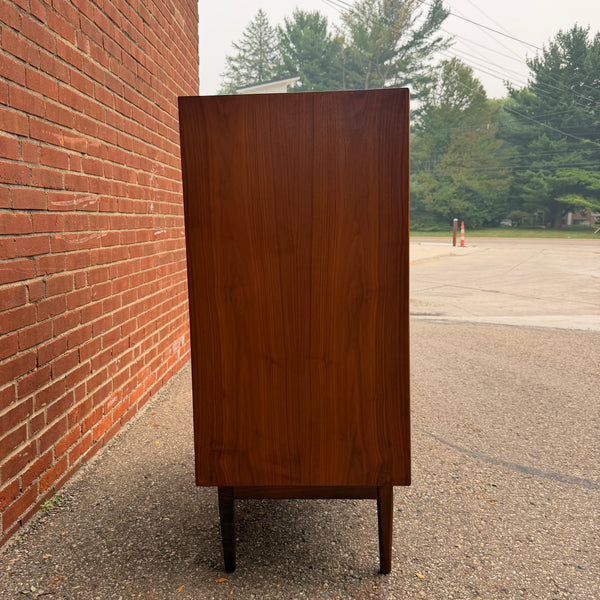 Kipp Stewart for Drexel “Declaration” Walnut Highboy Dresser