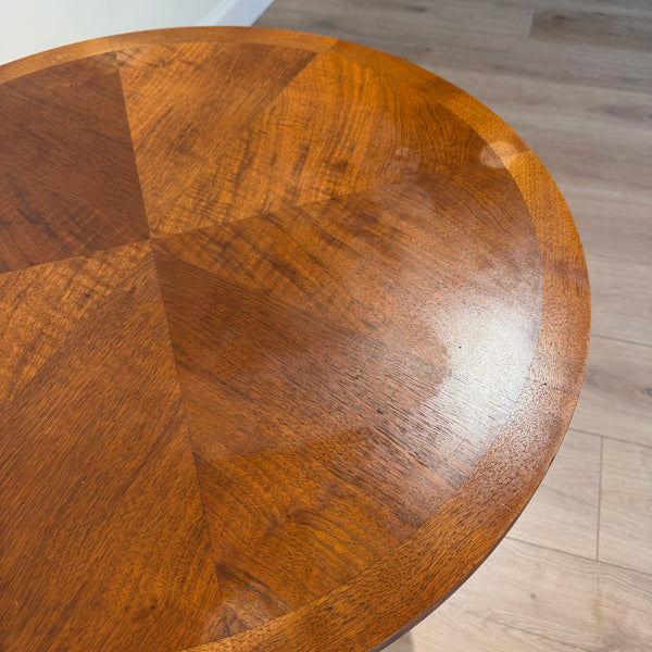 1960s Pair of Lane Rhythm Round End Tables