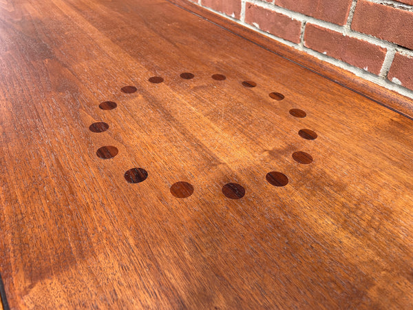 Drexel Declaration Walnut & Rosewood Coffee Table by Kipp Stewart & Stewart MacDougall 1960s