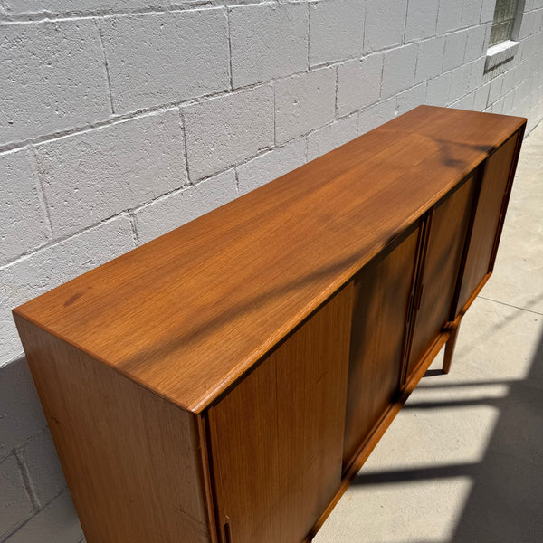 Teak Danish Modern Sideboard by Omann Jun