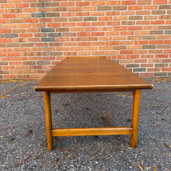 Lane Mid-Century Modern Ming Style Walnut Coffee Table