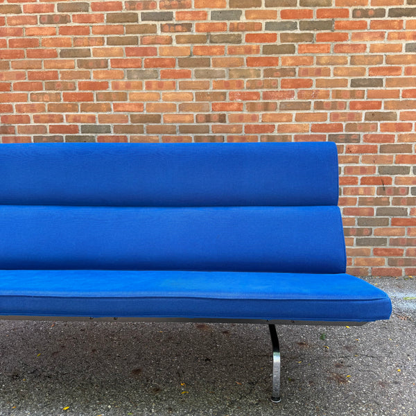 Herman Miller Eames Compact Sofa in Cobalt Blue, 2006