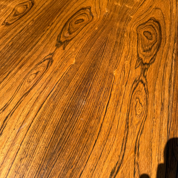 Edward Wormley for Dunbar Rosewood Dining Set with Eight Chairs and Three Leaves