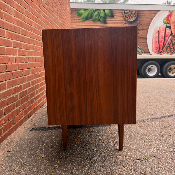 Kipp Stewart for Drexel “Declaration” Walnut Lowboy Dresser