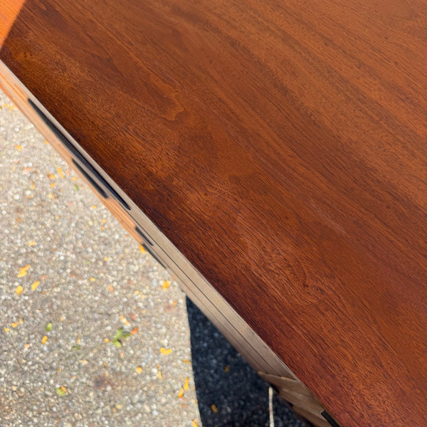 Broyhill Sculptra Mid-Century Modern Walnut Credenza | Buffet