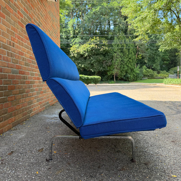 Herman Miller Eames Compact Sofa in Cobalt Blue, 2006