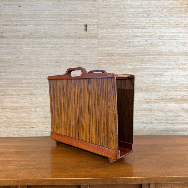 1960s Ernest Sohn for Siamese Teak and Rosewood Magazine Holder