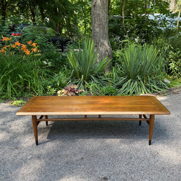 Mid Century Modern Lane Acclaim Rectangular Coffee Table by Andre Bus