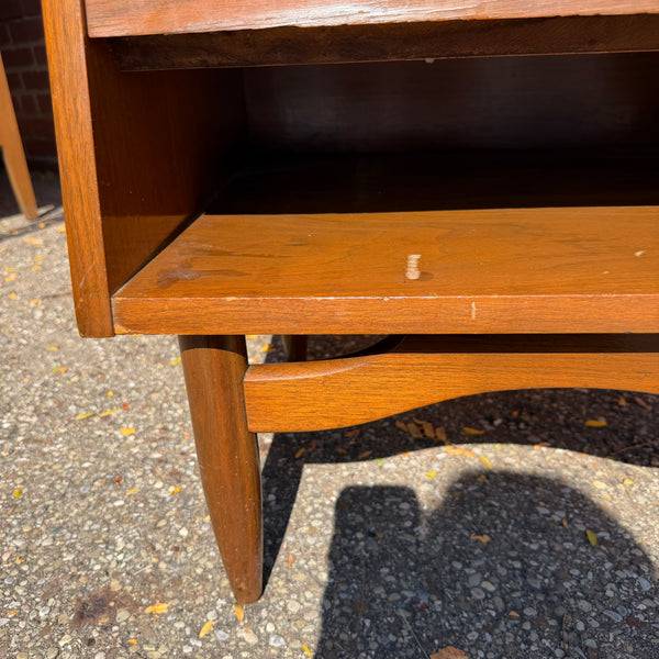 Merton Gershun for American of Martinsville Dania Walnut Nightstand