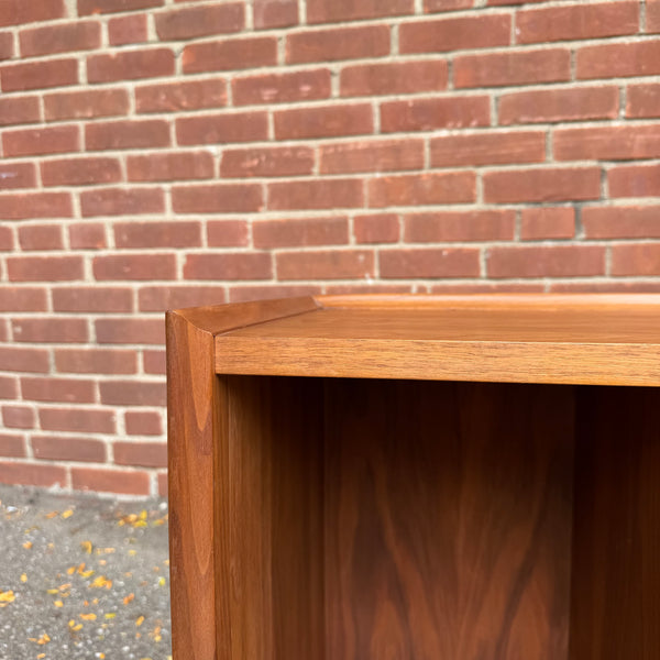 Merton Gershun for Dillingham Esprit Walnut Record Storage Bench