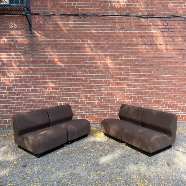Don Chadwick for Herman Miller 1970s Four-Piece Modular Sectional Sofa
