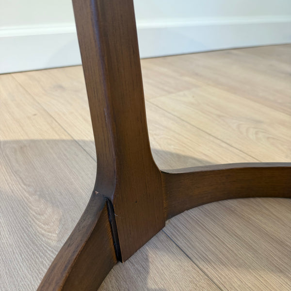 1960s Pair of Lane Rhythm Round End Tables