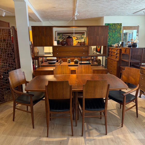 Paul McCobb for Lane Rosewood “Delineator” Dining set with 6 chairs