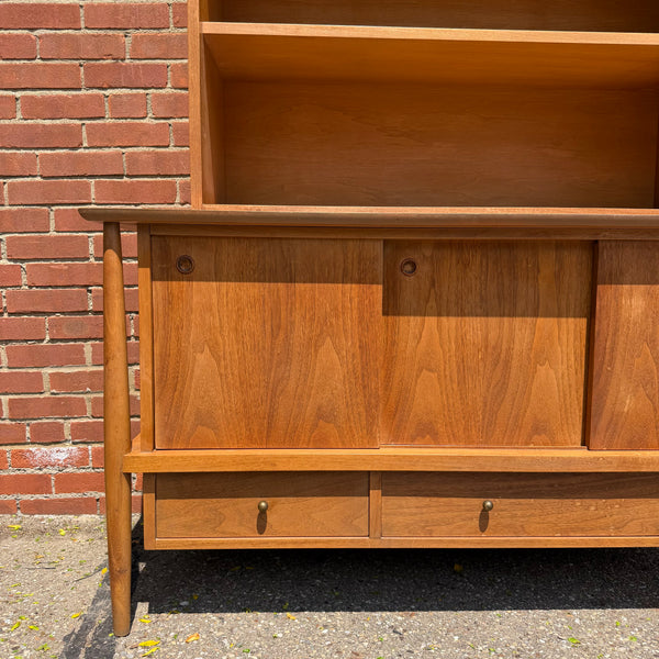 Two Piece “Contempora” Danish Style Hutch by Mt. Airy Furniture for John Stuart Furniture