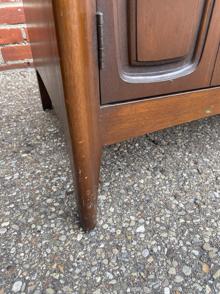 Pair of Broyhill “Emphasis” Walnut End Tables Nightstands