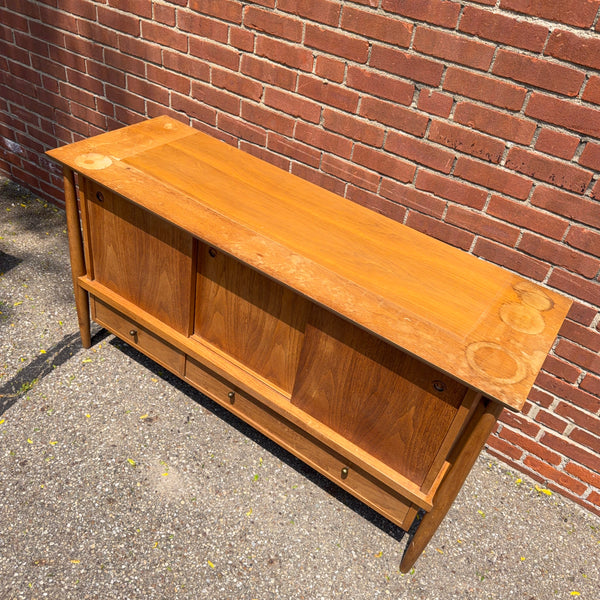 Two Piece “Contempora” Danish Style Hutch by Mt. Airy Furniture for John Stuart Furniture
