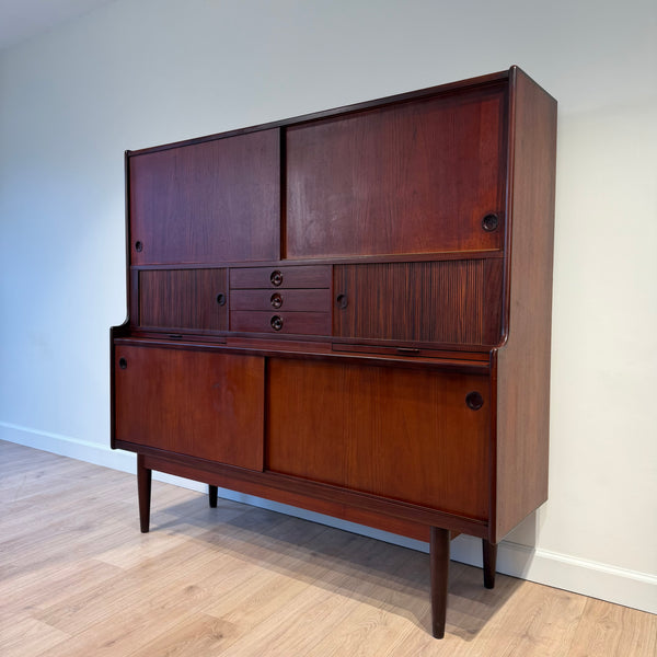 MCM Teak Hutch / Dry Bar