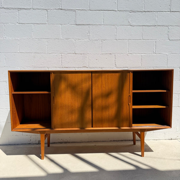 Teak Danish Modern Sideboard by Omann Jun