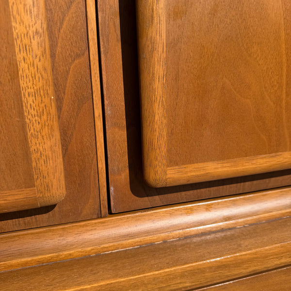 Broyhill Forward Mid-Century Modern Walnut Gentleman’s Chest