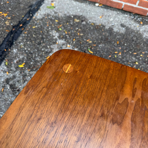 Lane “Accent” Mid Century Modern Walnut Side Table