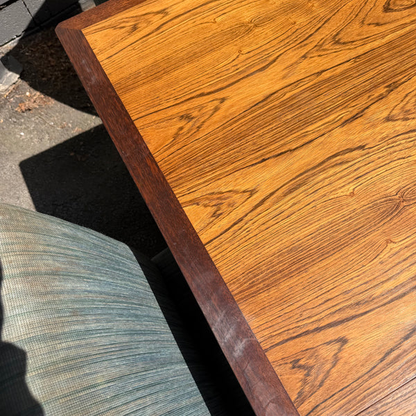 Edward Wormley for Dunbar Rosewood Dining Set with Eight Chairs and Three Leaves