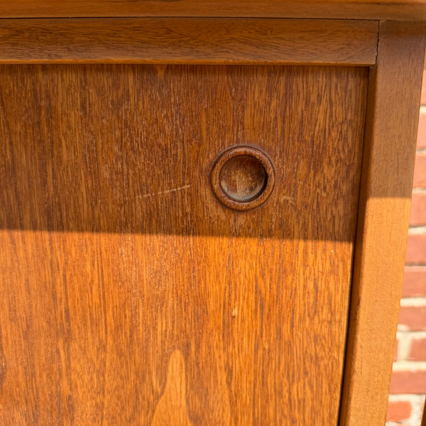 Two Piece “Contempora” Danish Style Hutch by Mt. Airy Furniture for John Stuart Furniture
