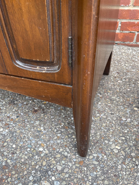 Pair of Broyhill “Emphasis” Walnut End Tables Nightstands