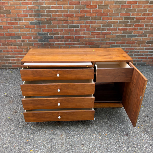 Kipp Stewart & Stewart MacDougall for Drexel Declaration Petite Walnut Credenza | Sideboard