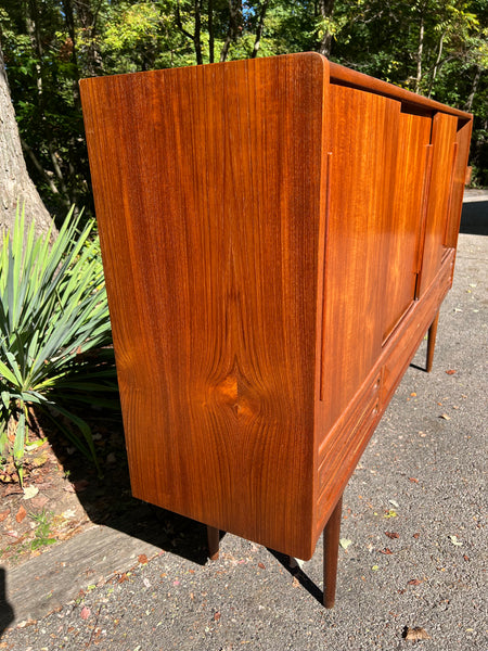 Vintage Johannes Andersen Danish Teak Highboard