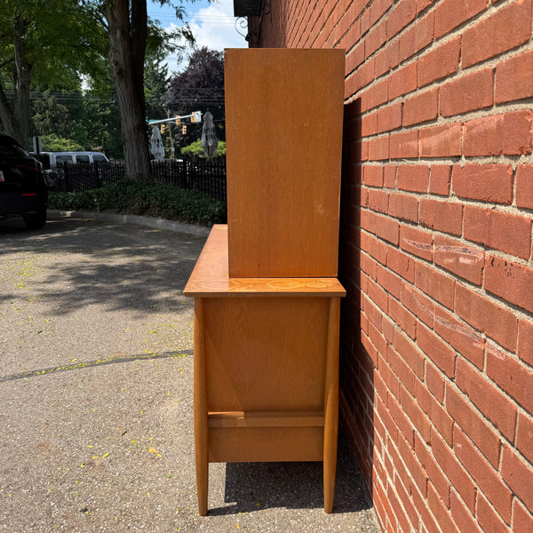 Two Piece “Contempora” Danish Style Hutch by Mt. Airy Furniture for John Stuart Furniture