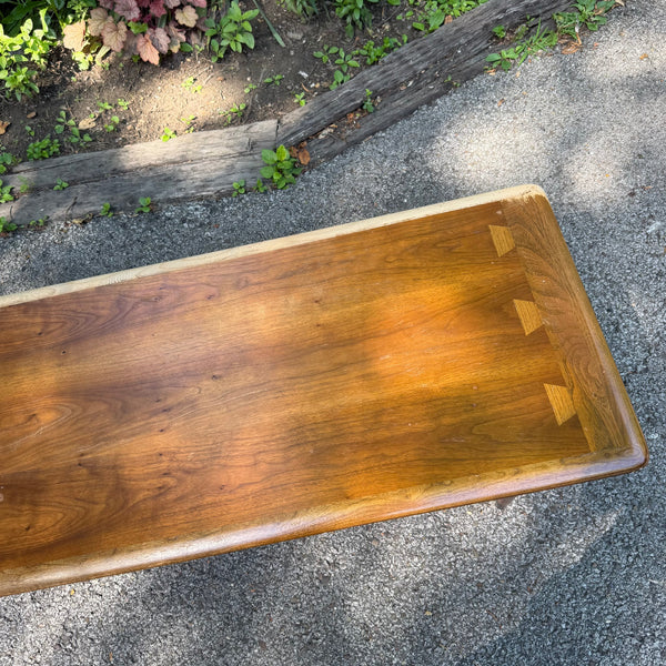 Mid Century Modern Lane Acclaim Rectangular Coffee Table by Andre Bus