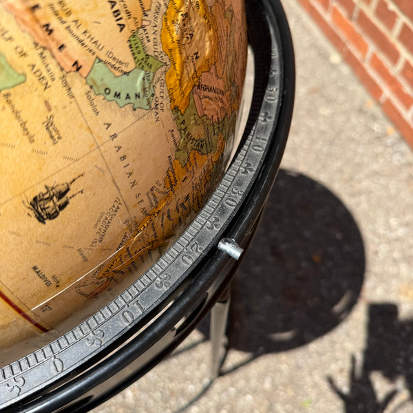 Replogle World Classics Series 16” Diameter World Globe on Metal Stand