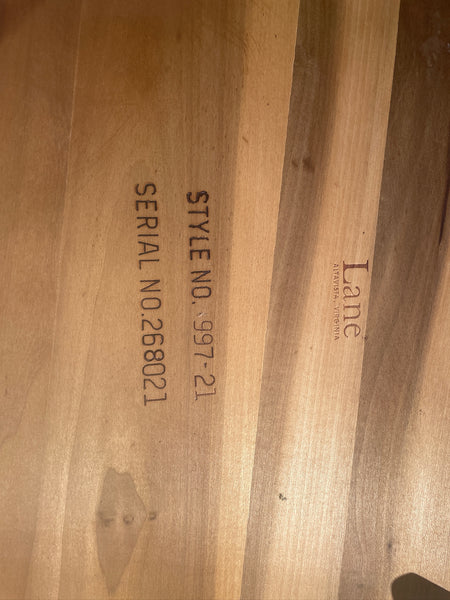 Pair of Lane Rhythm Wedge Side Tables