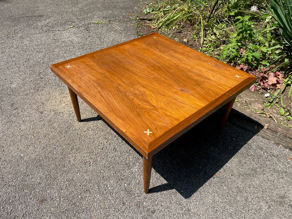 Square MCM coffee table by American of Martinsville