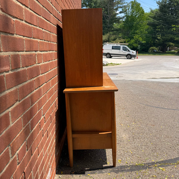 Two Piece “Contempora” Danish Style Hutch by Mt. Airy Furniture for John Stuart Furniture