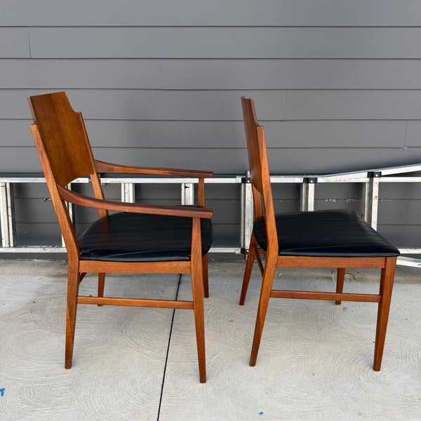 Paul McCobb for Lane Rosewood “Delineator” Dining set with 6 chairs