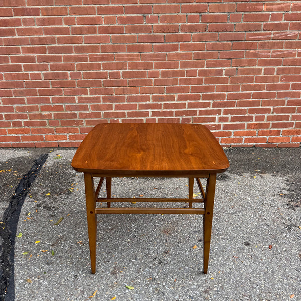 Lane “Accent” Mid Century Modern Walnut Side Table